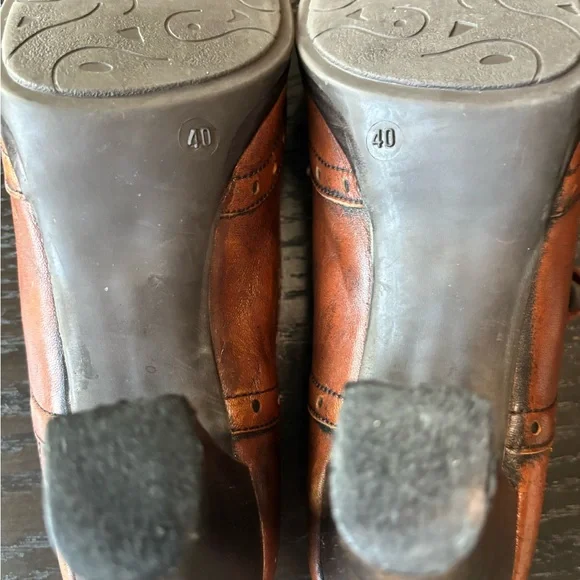 Plumers Menorca Brown Leather Oxford Brogues Shoes size 9 - Picture 9 of 10